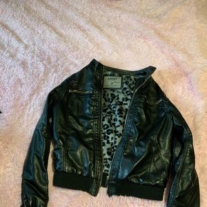 Ashley Punk Faux Leather Jacket